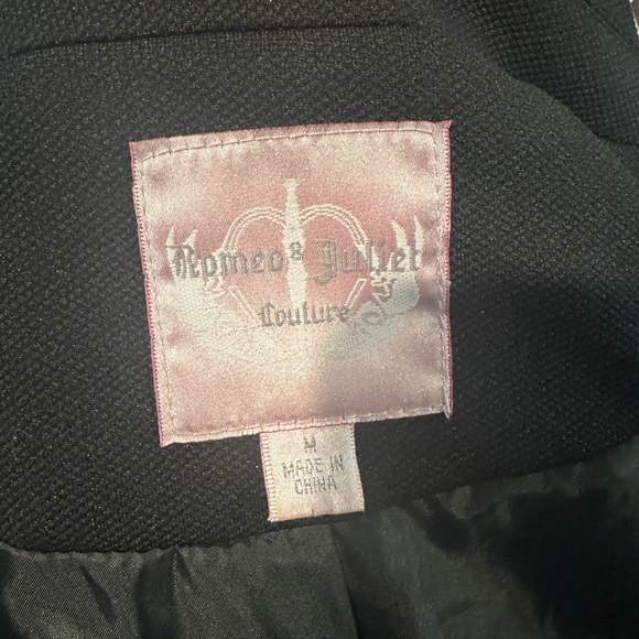 Beautiful Romeo & Juliet Couture Blazer, Black, Size M - Picture 5 of 5
